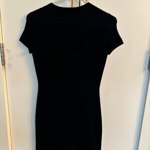 Theory Branteen Knit Sweater Dress - Navy Blue
